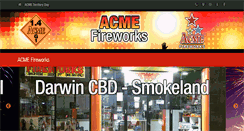 Desktop Screenshot of fireworks.com.au